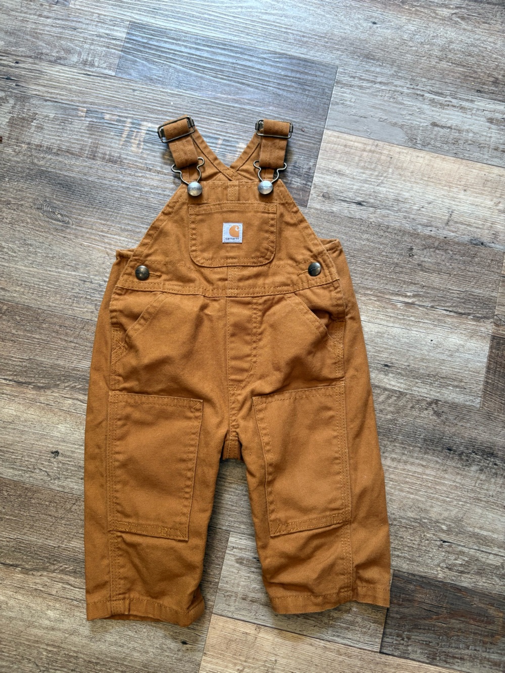 Carhartt baby Brown Duck Overalls